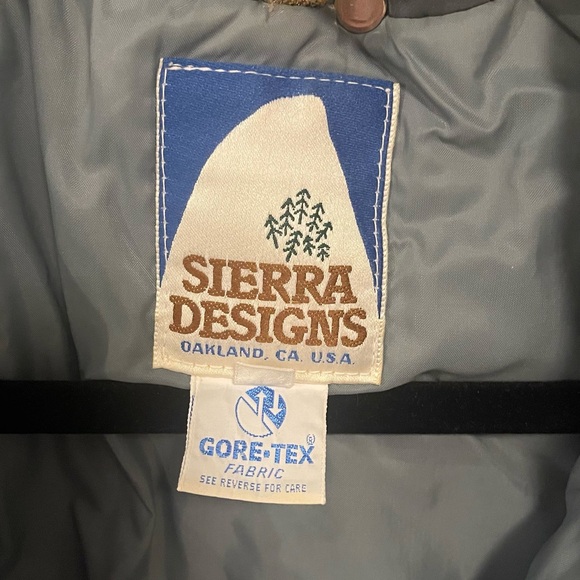 Sierra Designs Puffer Jacket Mens Sz Small Gore-Tex USA Made Hiking Gorpcore Vtg - Picture 4 of 5